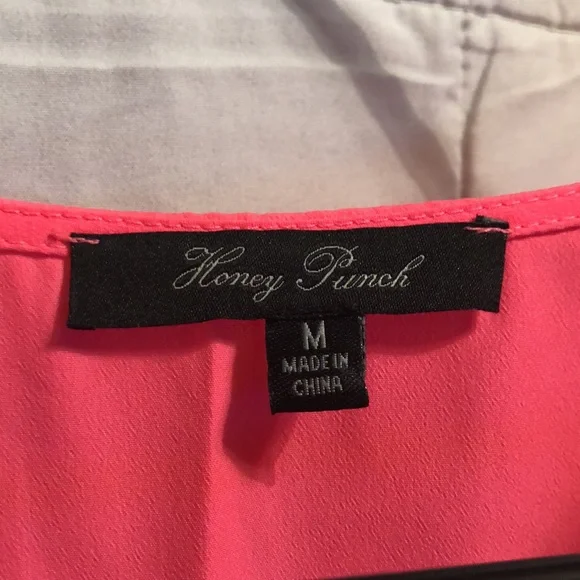 Honey Punch Hot Pink Dress - Picture 6 of 10